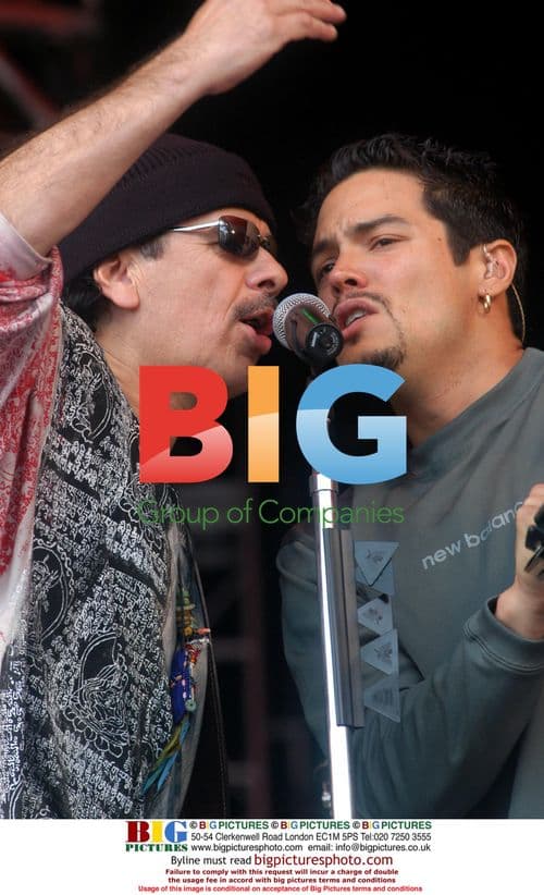 Carlos Santana at Roskilde Festival