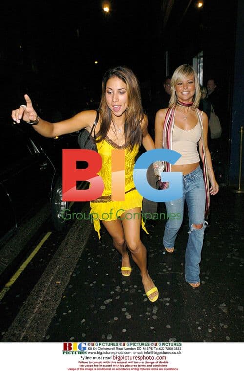 Glamour models at Liberty X party