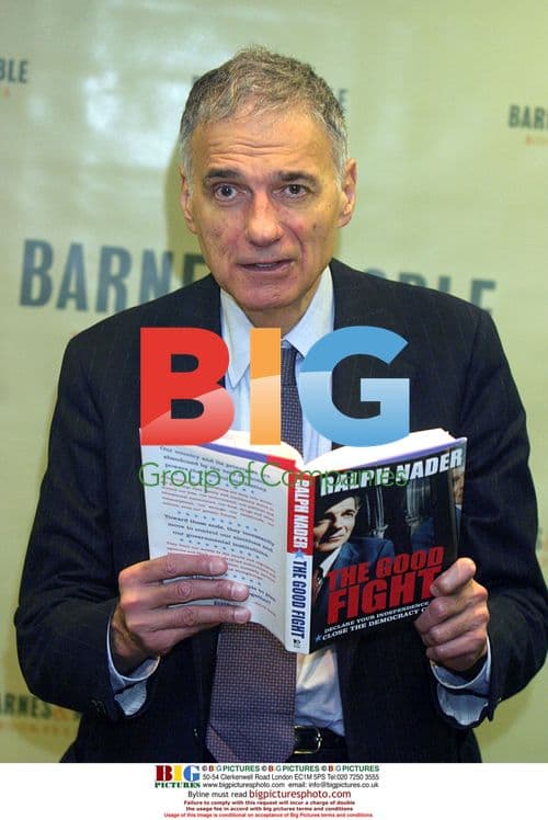 Ralph Nader promotes 'The Good Fight' book