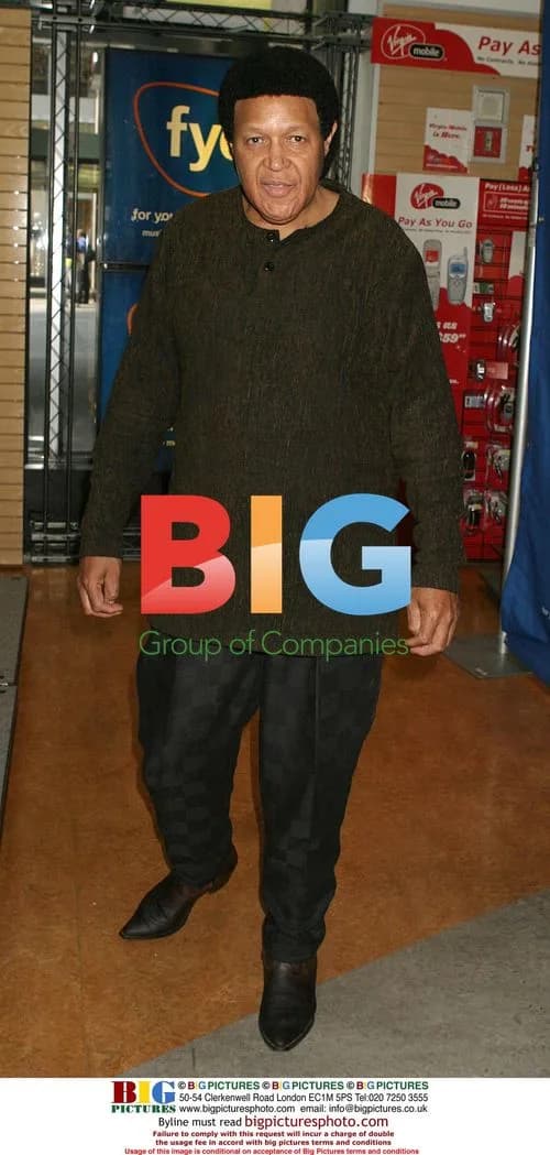 Chubby Checker at FYE in-store appearance