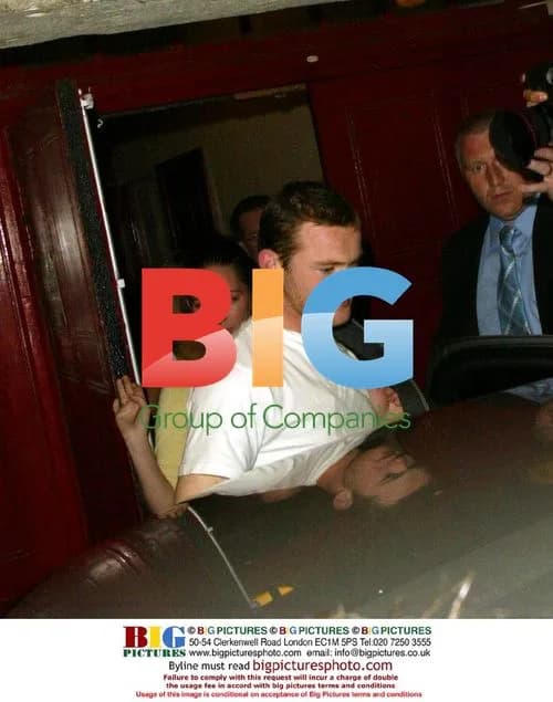 Wayne Rooney Leaving London Theatre