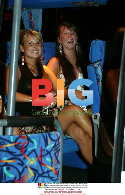 English Footballers' Wives Dinner Out in Belem, Portugal