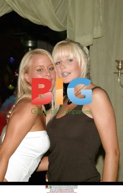 Glamour models enjoy night out in London