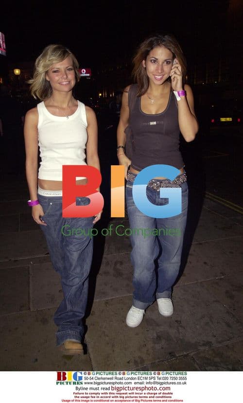 Models Jackie Degg and Leilani at Club Royal