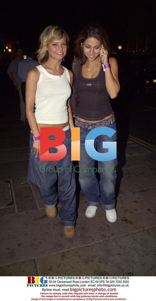 Models Jackie Degg and Leilani at Club Royal