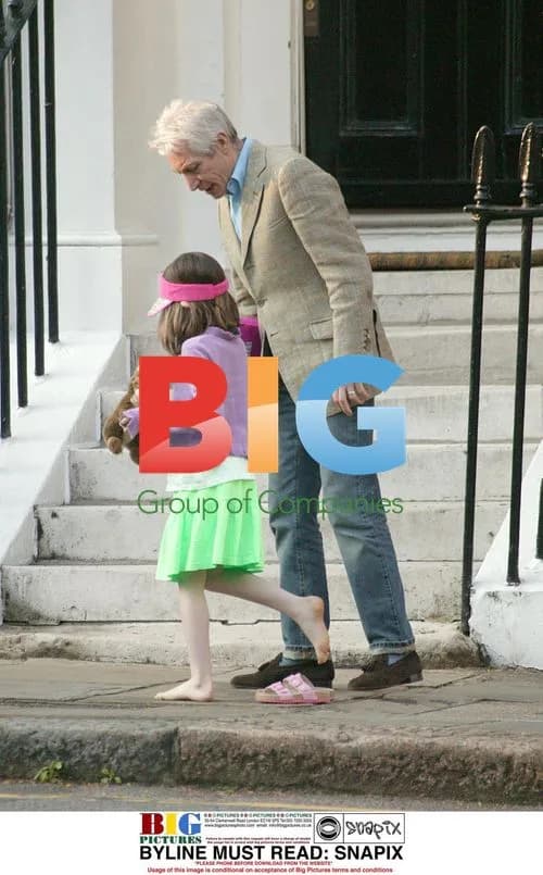 Charlie Watts with granddaughter