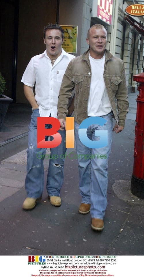 Corrie star Ashley Peacock at Coronation Street party