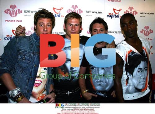 Blue at Party In The Park in London