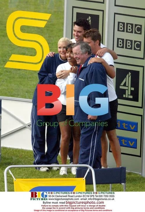 Celebs at Sport Relief Athletics Event