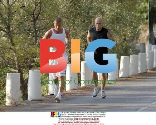 David Beckham Jogging in France
