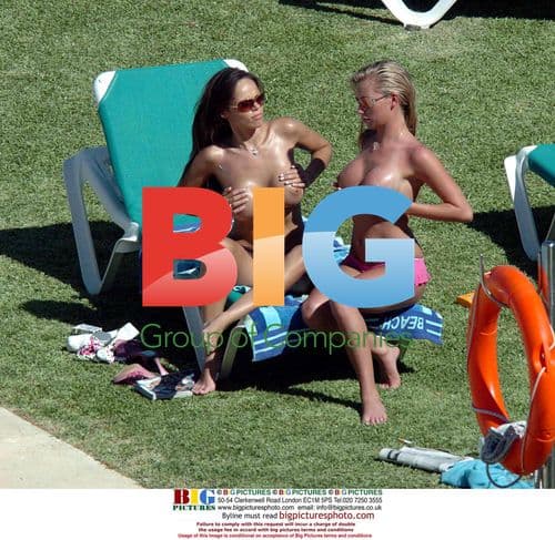 Jordan Ex and Models Frolic in Spain