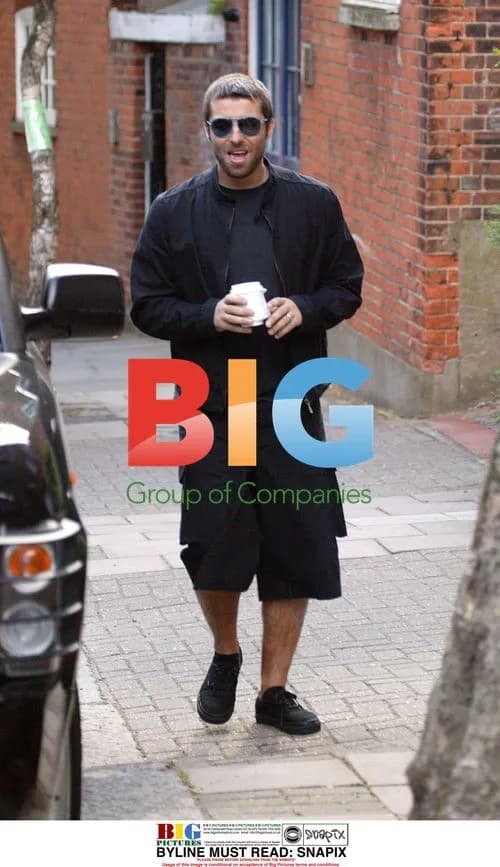 Liam Gallagher and Nicole Appleton at North London Bakery