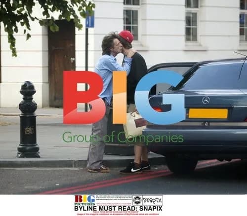 Mick Jagger and Son James Shopping