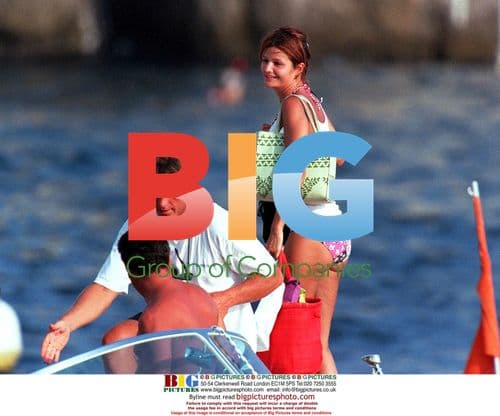 Supermodel Helena Christensen at Eden Roc Hotel