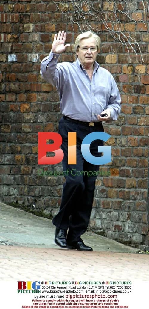 William Roache on Coronation Street Set