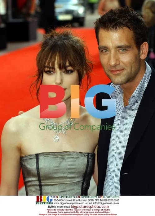 Keira Knightley and Clive Owen at 'King Arthur' Premiere