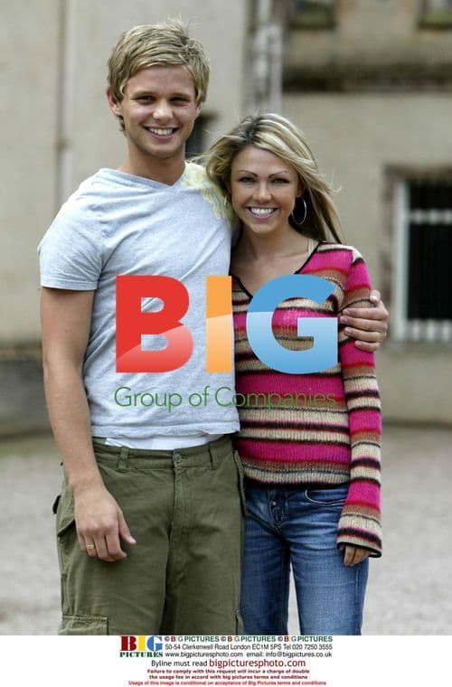 TV Presenters Brazier and Silva Flirt at Press Call