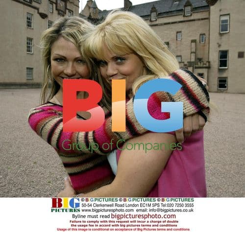 Adele Silva and Daniella Westbrook at 'I Am Famous and Frightened 2'