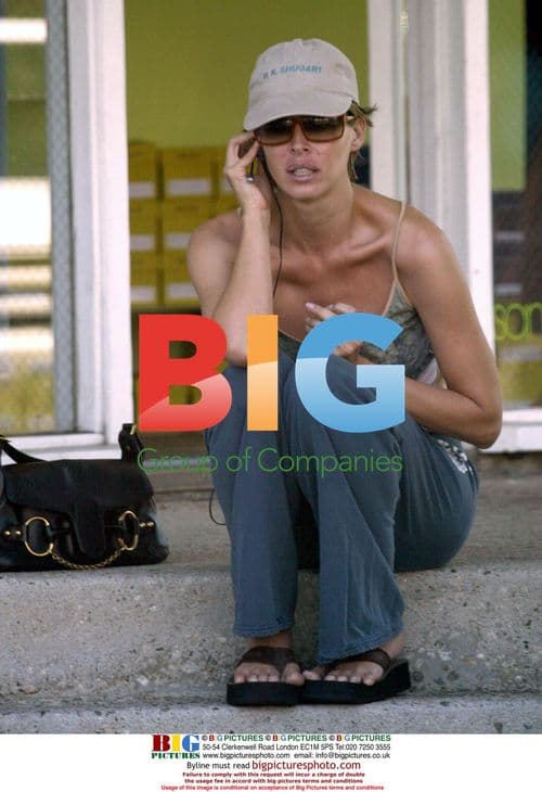 Kelly Fisher, Dodi Al Fayed's former fiance, in Malibu