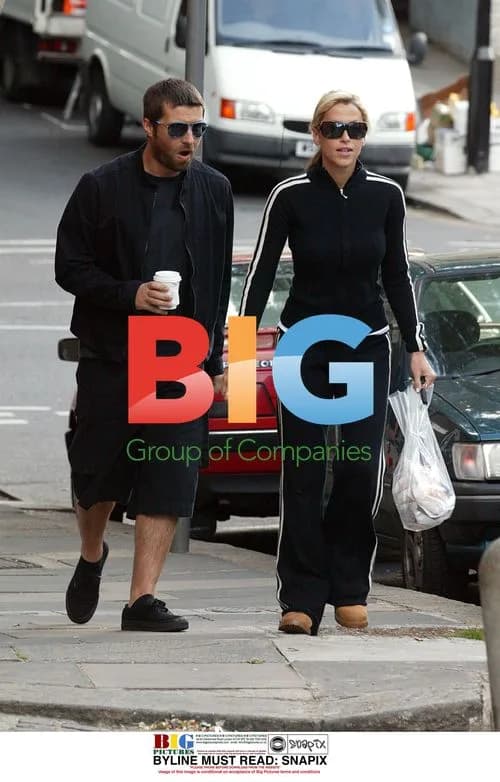 Liam Gallagher and Nicole Appleton at Bakery