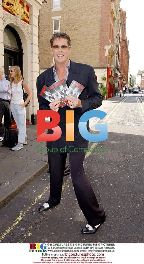 David Hasselhoff Prepares for Opening Night
