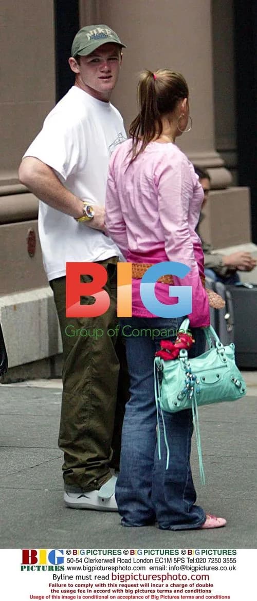 Wayne Rooney and Coleen McLoughlin Shopping in NYC