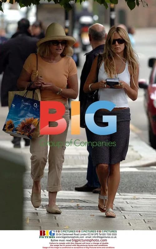 Sienna Miller with Mother in London