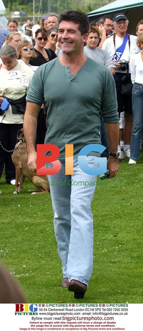 Simon Cowell at RSPCA Open Day in Brighton