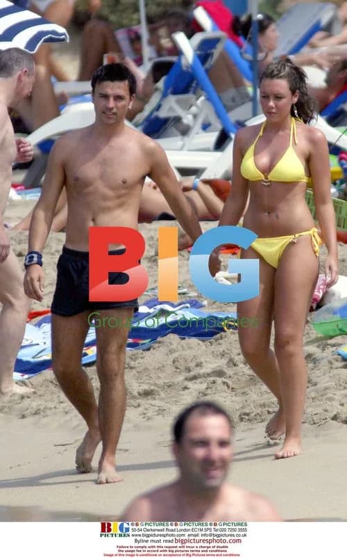 Michelle Heaton Celebrates Birthday in Spain