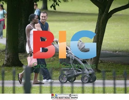 Will Mellor and Girlfriend Out with Baby