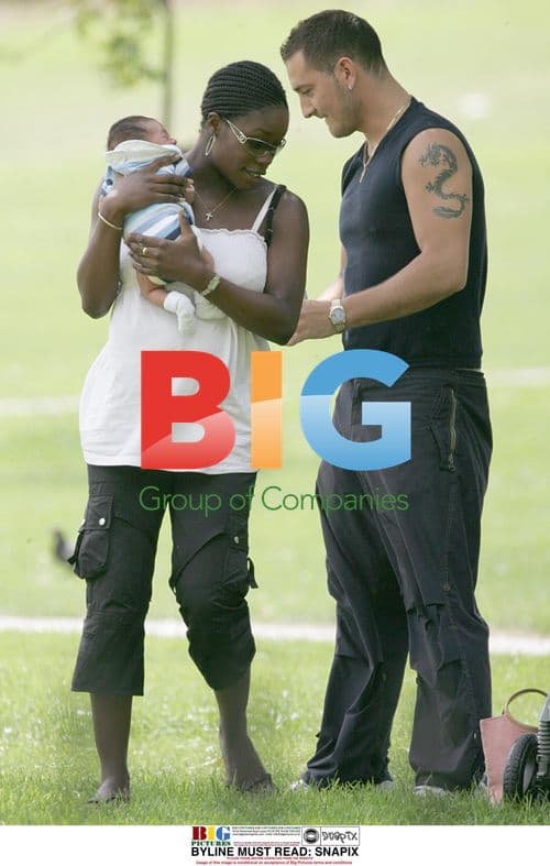 Will Mellor and Michelle McSween with baby