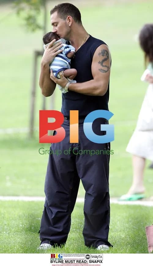 Will Mellor and Girlfriend Out with Baby