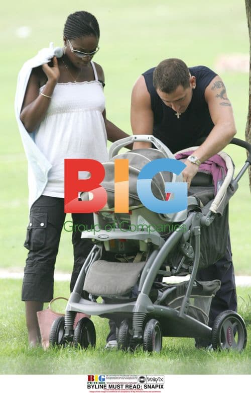 Will Mellor and Michelle McSween with baby