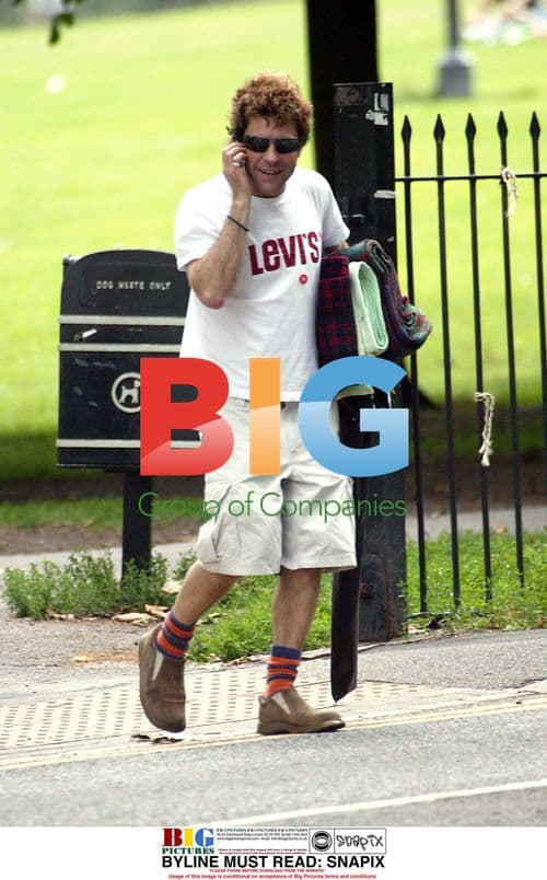 Actor Hamish Clark in North London