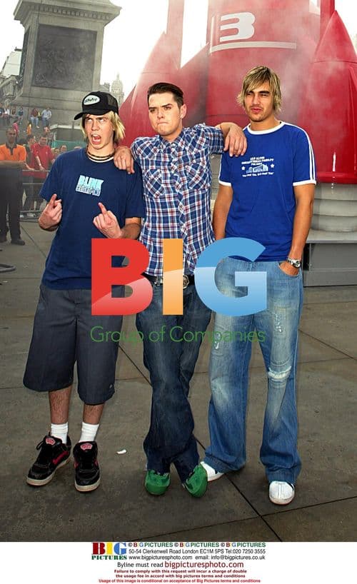 Boy Band Busted with Thunderbird 3 Rocket