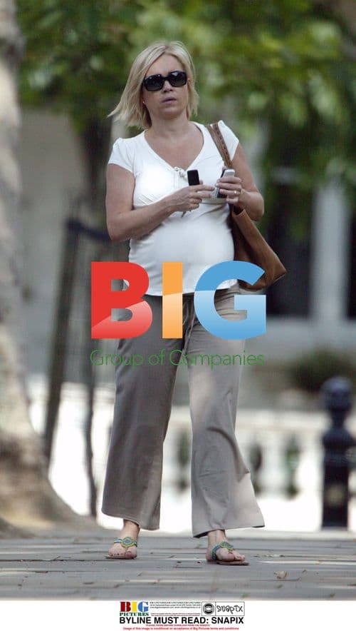 Mariella Frostrup Pregnant in North London