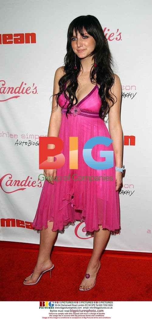 Ashlee Simpson CD Launch