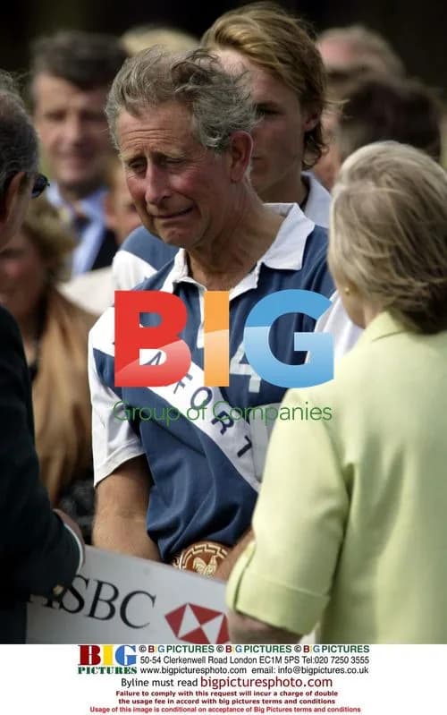 Prince Charles and Prince Harry Play Polo