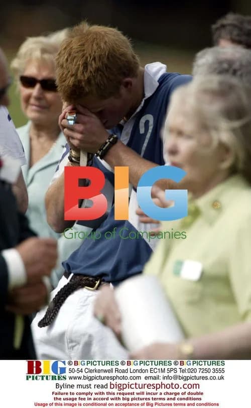 Prince Charles and Prince Harry Play Polo