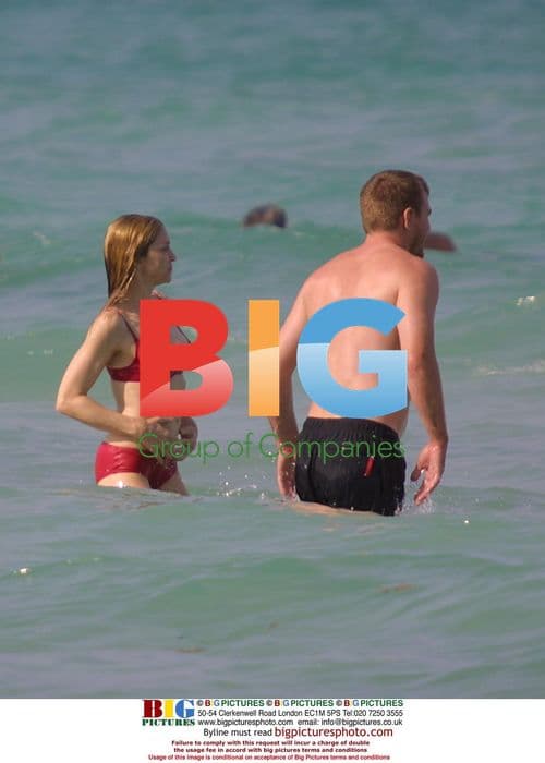 Madonna and Guy Richie Beach Day in Miami