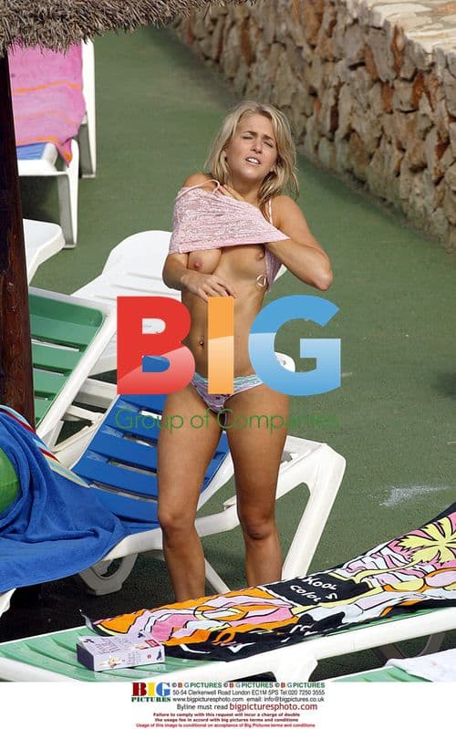 Tanya Robinson & Friend Relaxing in Majorca