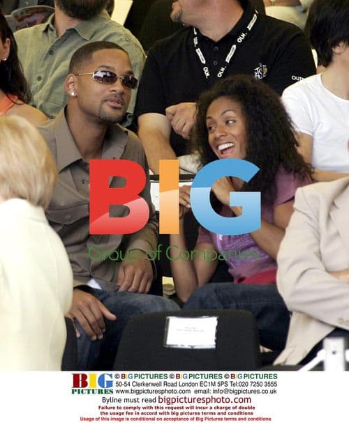 Will Smith Family at Tour de France Arrival