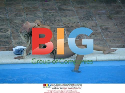 Anna Taverner soaks up sun in Ibiza