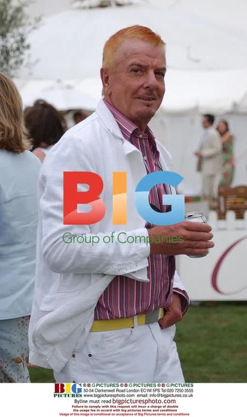 Nicky Haslam at Cartier Polo Event