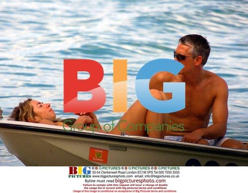 Gary Lineker and Family on Caribbean Beach