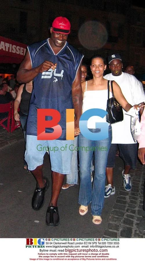 Shaquille O'Neal and wife Shaunie in St. Tropez