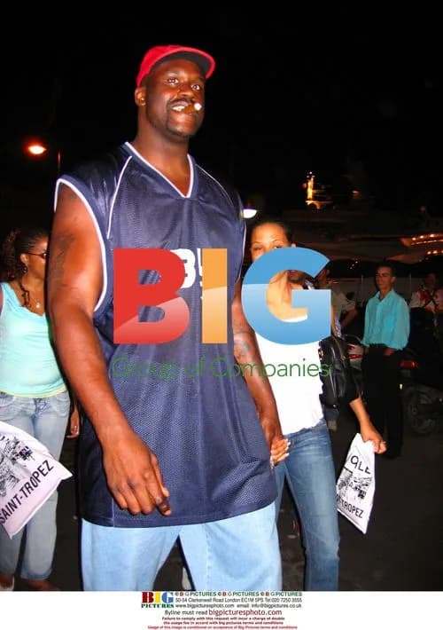 Shaquille O'Neal and Wife Shaunie Shopping in St Tropez