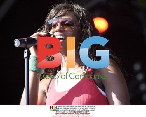 Ex All Saints singer Shazney Lewis at Party In The Park