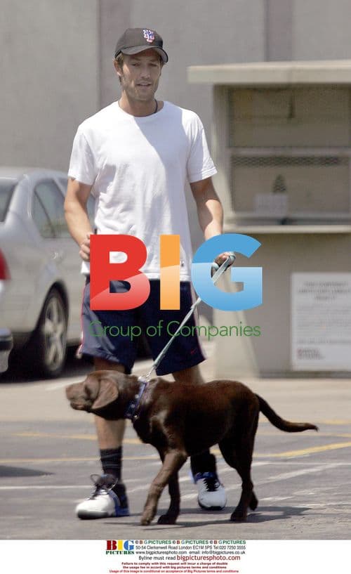 Michael Vartan with New Puppy