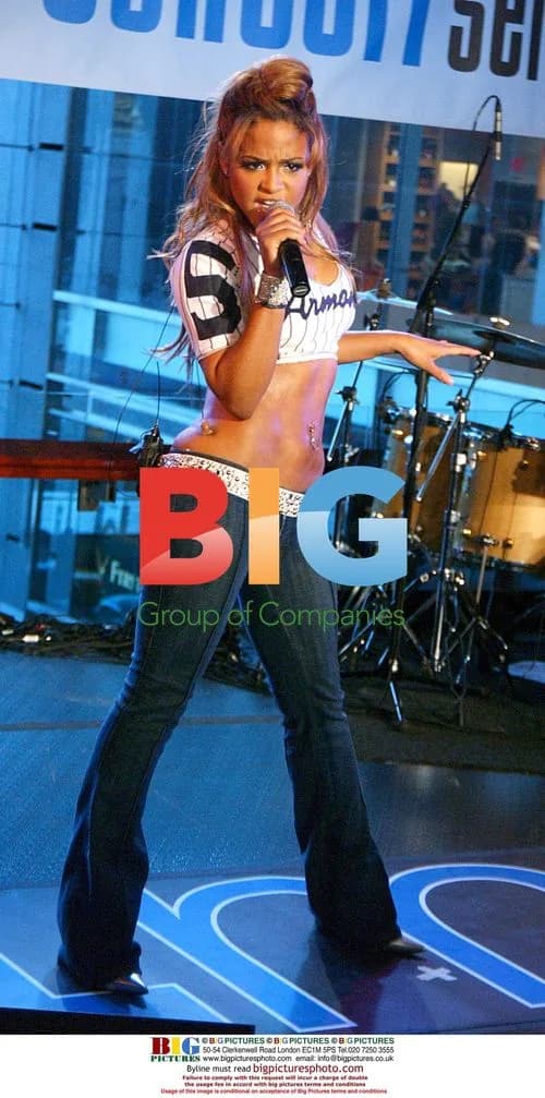 Christina Milian Performs at AOL Summer Concert
